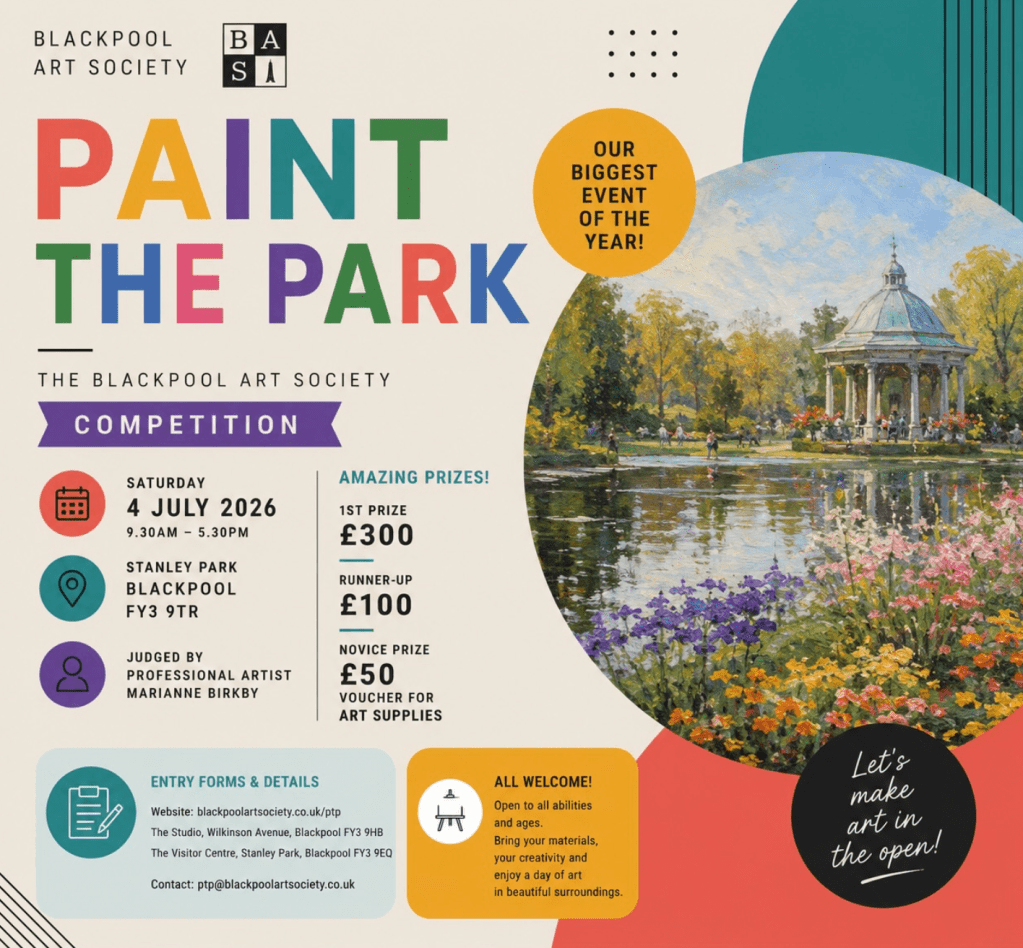 Paint the Park with Blackpool Art&nbsp;Society